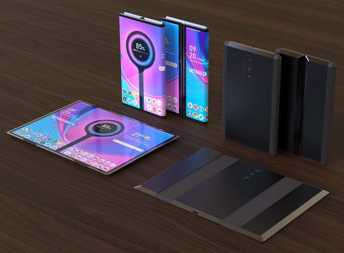 Xiaomi İki Katlanabilir Telefonun Patentini Aldı