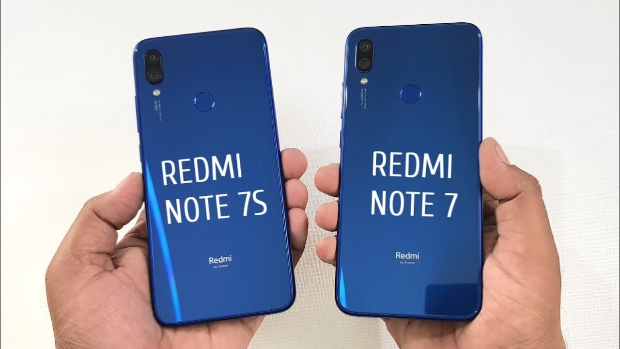 Redmi Note 7s ile Note 7