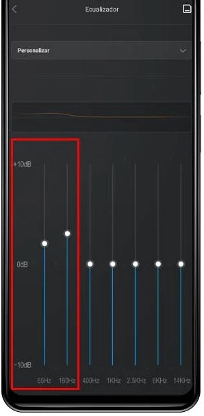 Xiaomi telefondan kulaklığın bas sesini arttırma